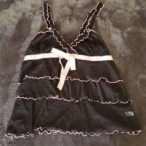 RISQUÉ  Petal Spaghetti Strap Teddy